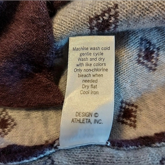 Athleta Teton Full Zip Wool Blend Sweater Jacket Womens Size Small - Picture 2 of 8